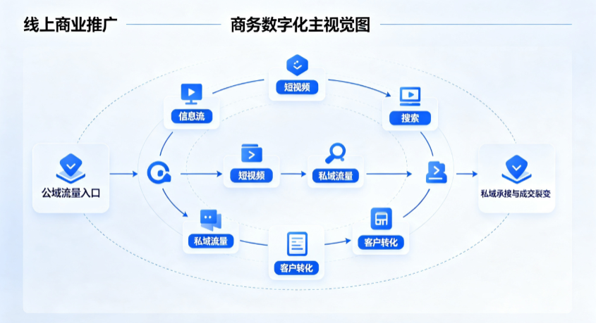 尉氏县线上商业推广怎么做？全域流量闭环搭建与低成本转化实战指南