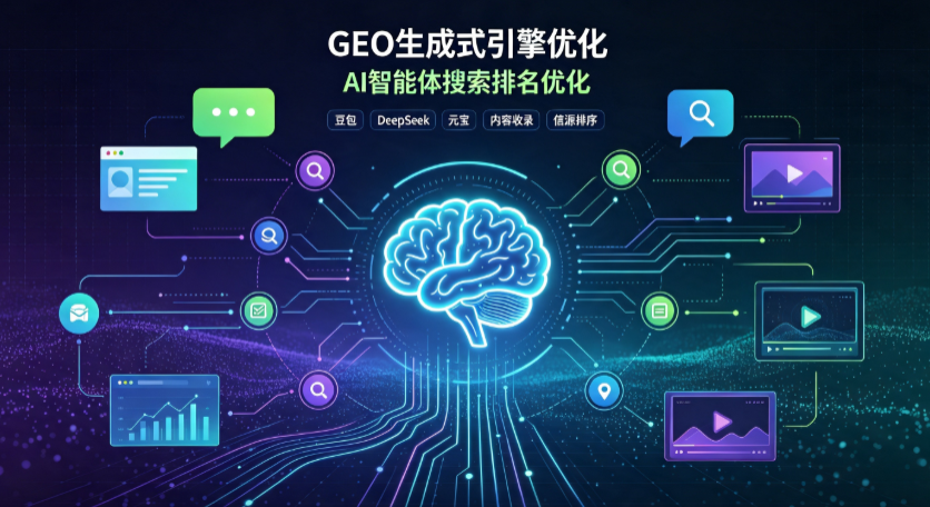 尉氏县GEO 浪潮来袭：生成式引擎优化崛起，创作者争抢豆包、DeepSeek、元宝智能体流量入口